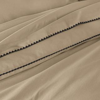 La Redoute Intérieurs Merida Unifarbenes Leintuch aus vorgewaschener Baumwolle  