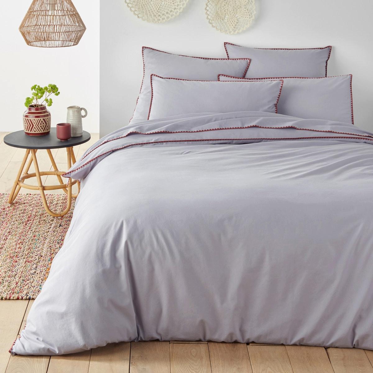 La Redoute Intérieurs Merida Unifarbenes Leintuch aus vorgewaschener Baumwolle  