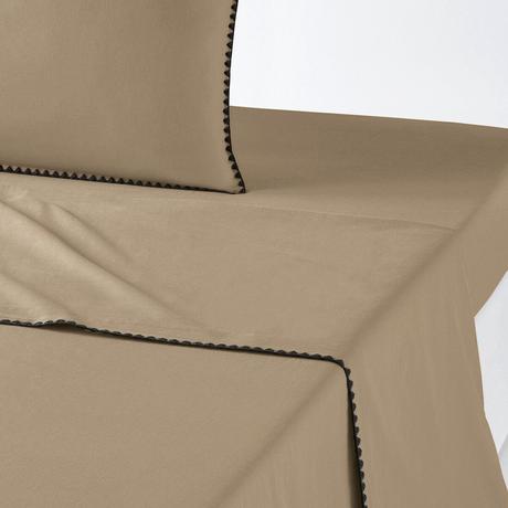 La Redoute Intérieurs Merida Unifarbenes Leintuch aus vorgewaschener Baumwolle  