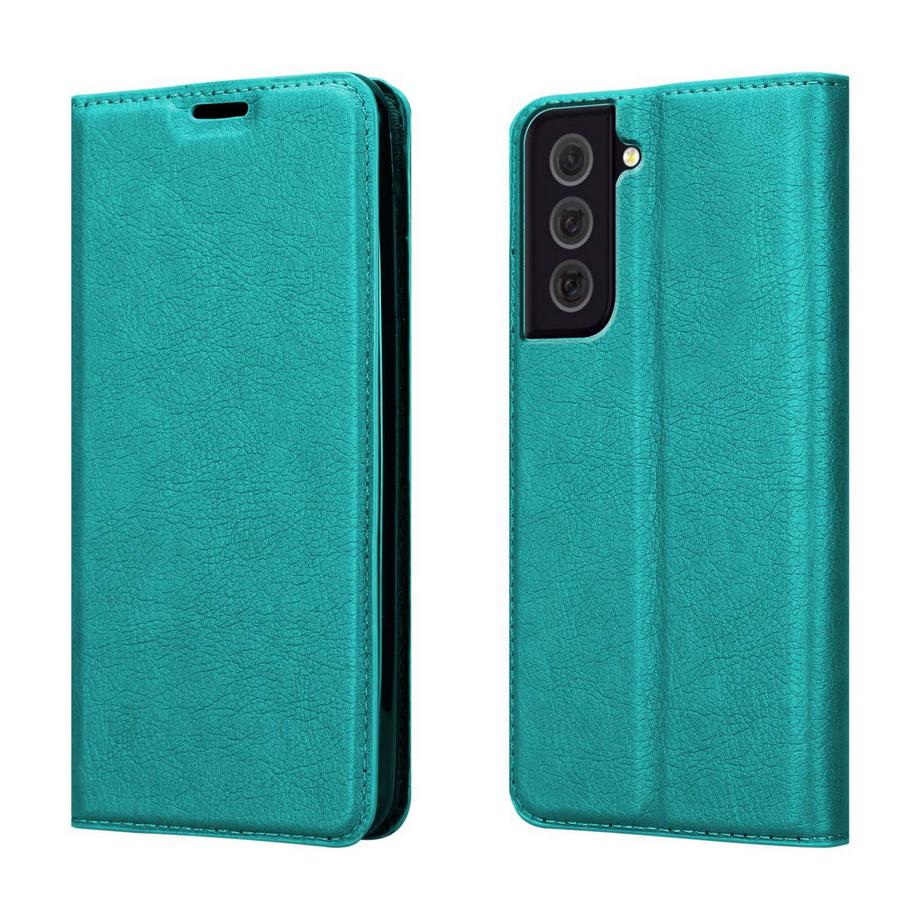 Cadorabo  Housse compatible avec Samsung Galaxy S22 - Coque de protection avec fermeture magnétique, fonction de support et compartiment pour carte 