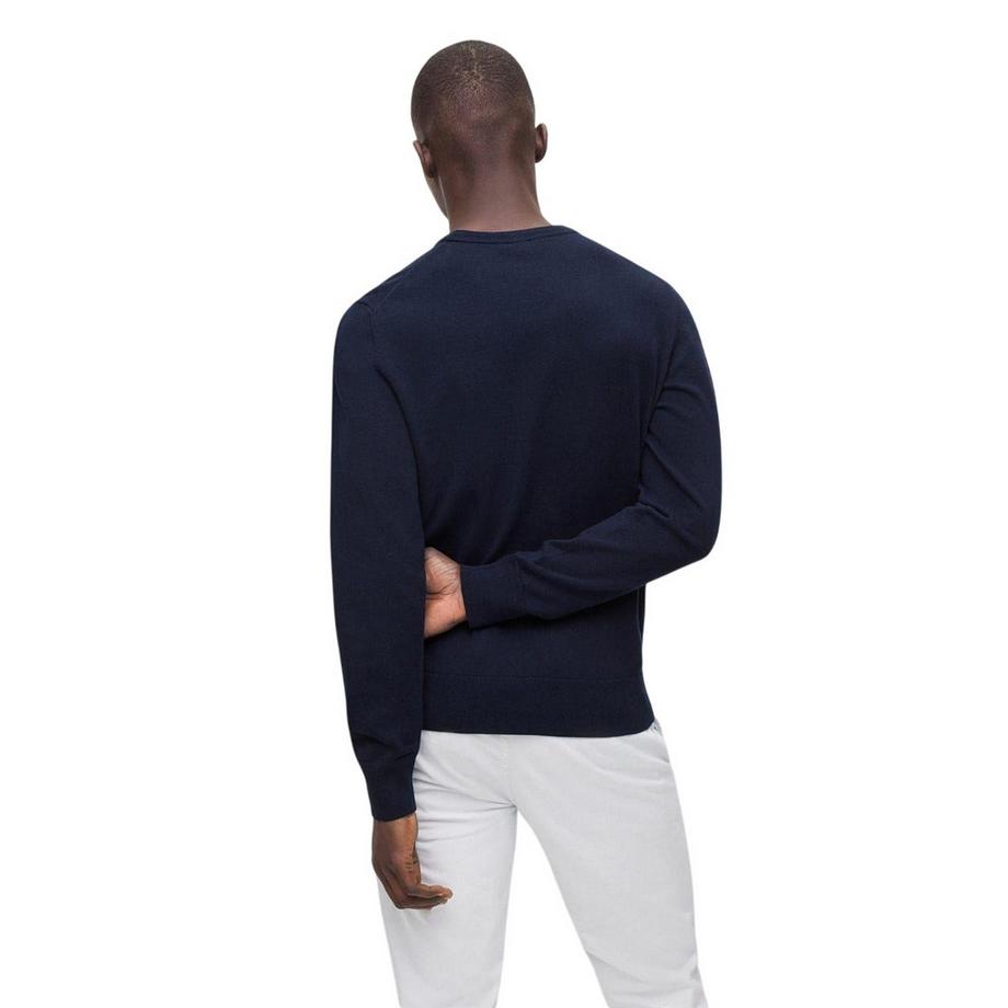 BOSS Kanovano Pullover, Rundhalsausschnitt  