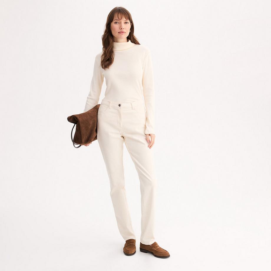 La Redoute Collections Pantaloni in velluto a coste con stretch  