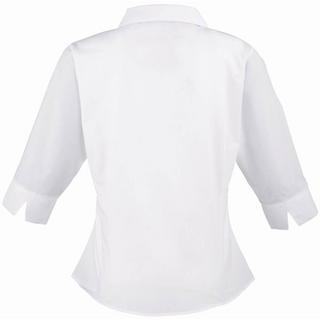 PREMIER  Popeline Bluse Arbeitshemd, 3/4 Arm 