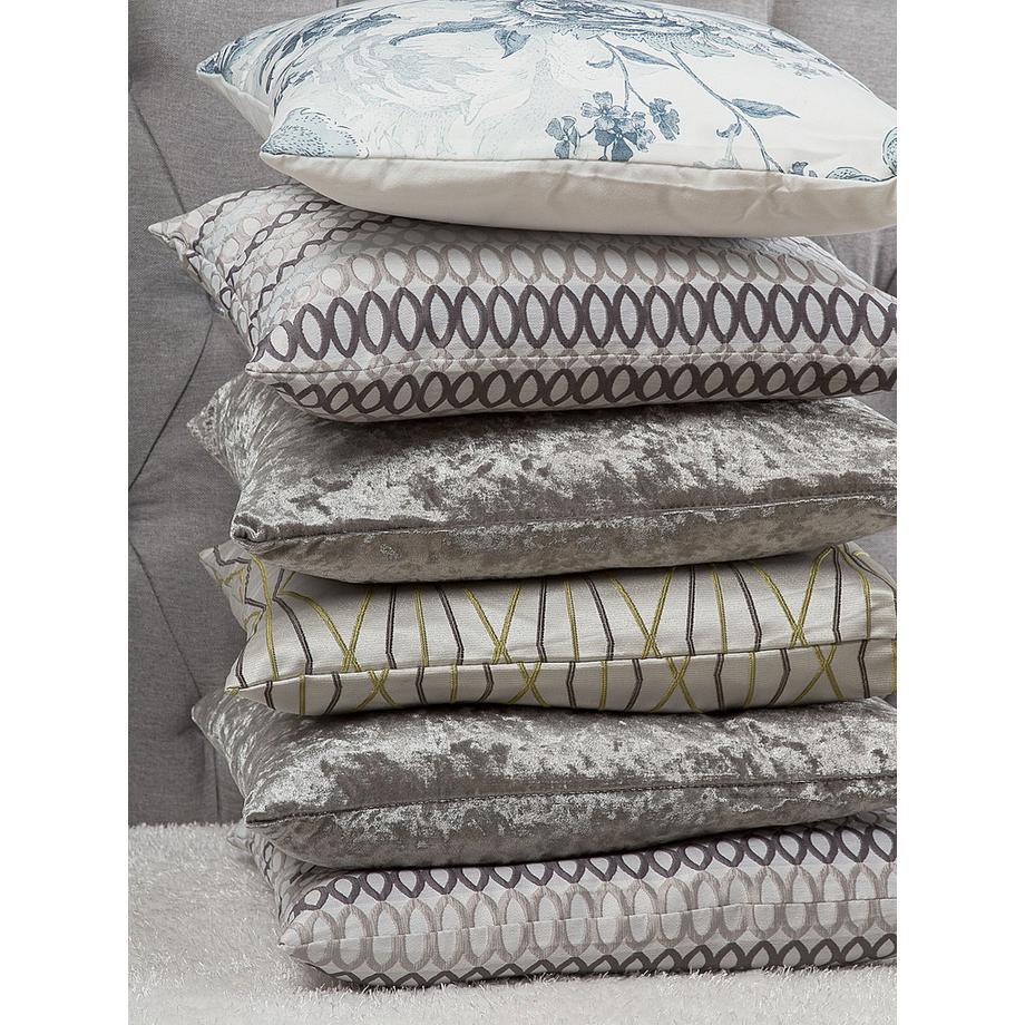 Beliani Lot de 2 coussins décoratifs en Velours Industriel HOSTA  