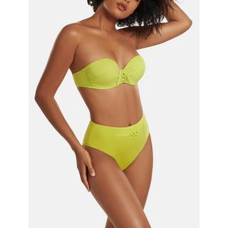 Lisca  Bas maillot slip de bain échancré taille haute Palma 