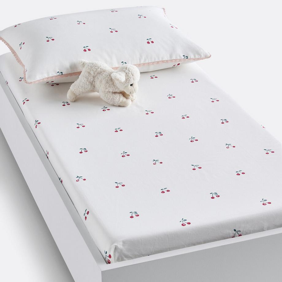 Drap-housse bébé coton bio bonnet 17 cm