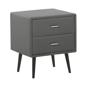 Comodino 2 cassetti en Pelle sintetica Classico ESSONNE