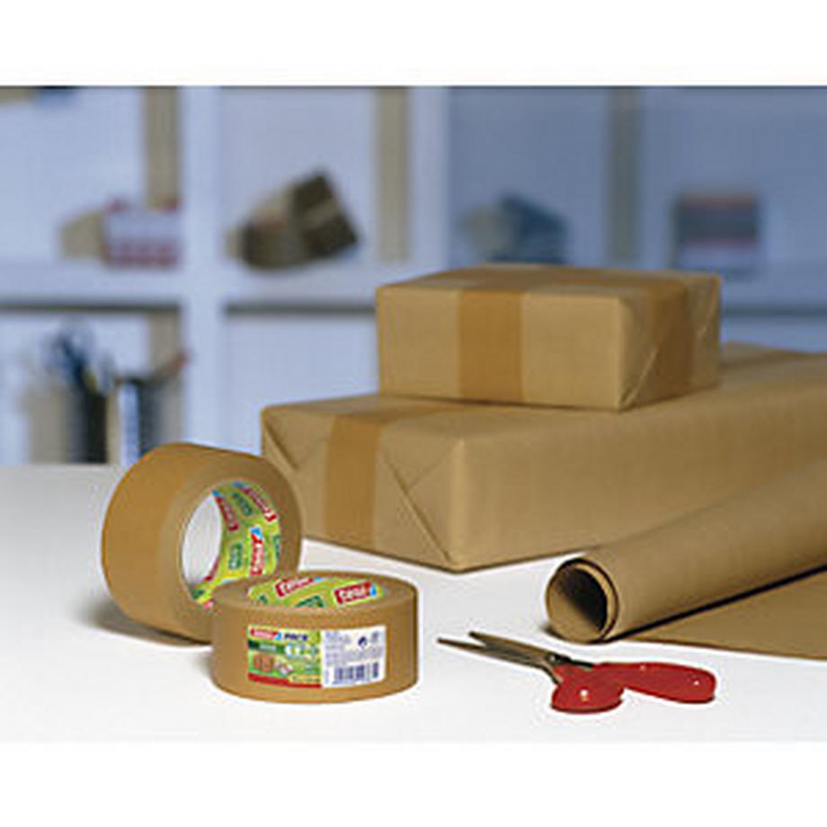 Tesa  Papierklebeband, tesapack® Paper ecoLogo®, VE 36 Rollen, , Bandbreite 50 mm. 