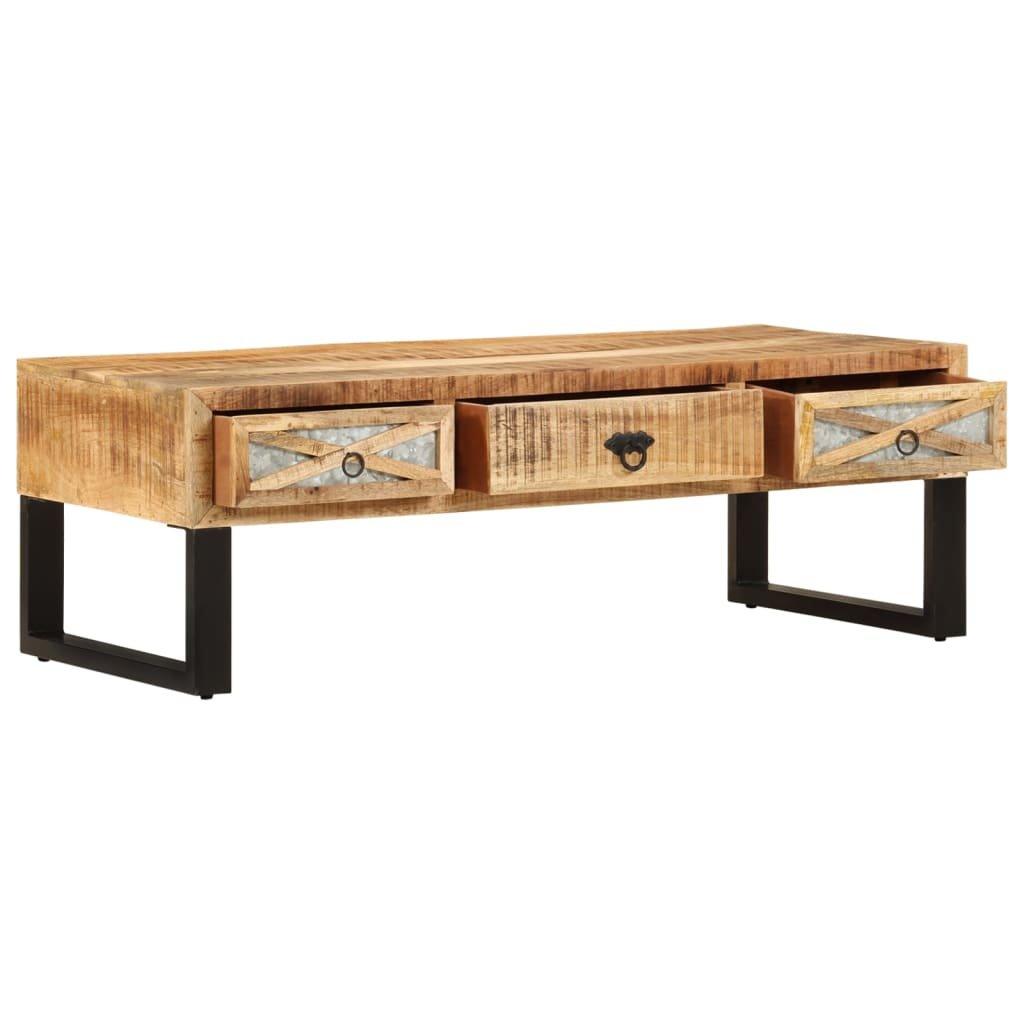 VidaXL Table basse bois  