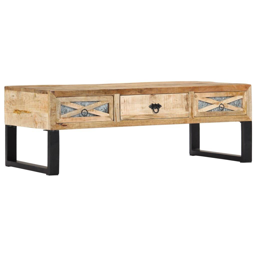 VidaXL Table basse bois  