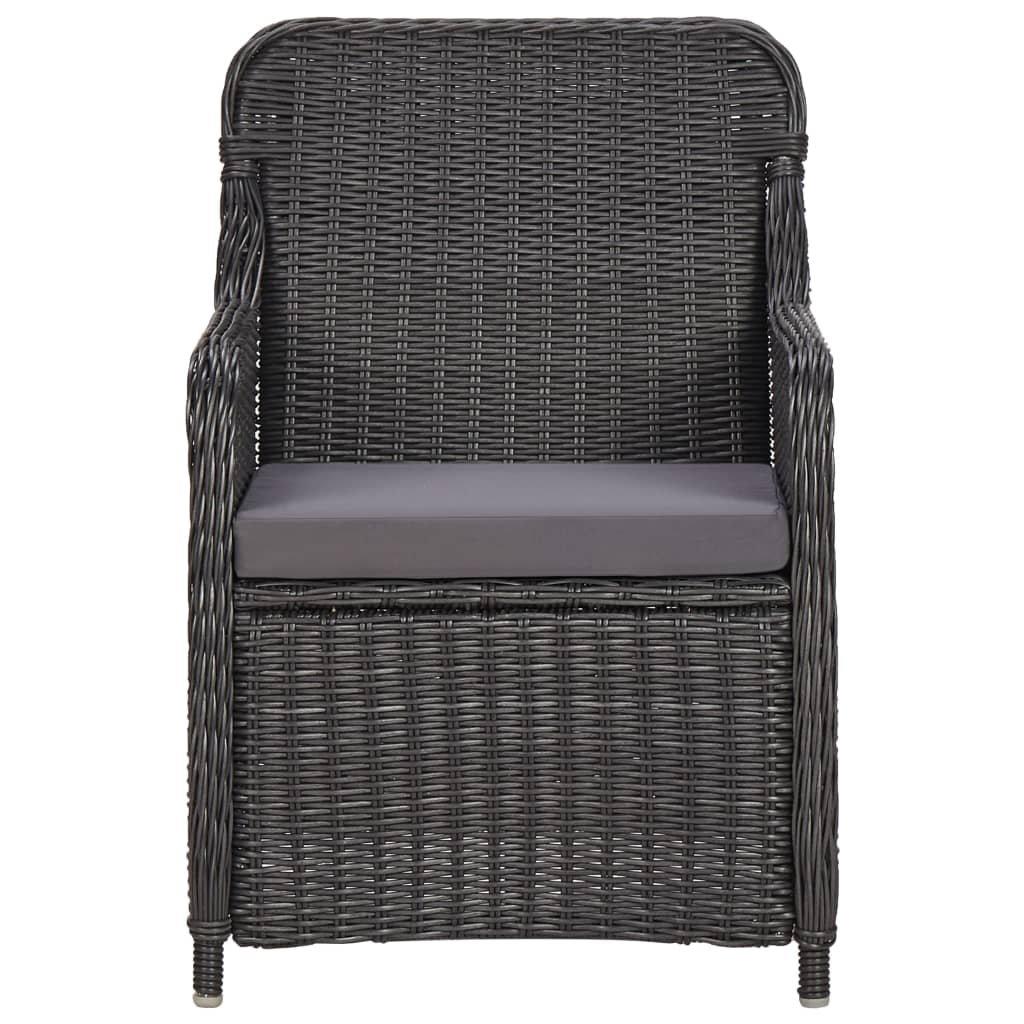 VidaXL sedia in rattan Polirattan  