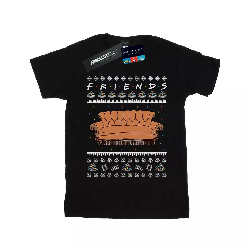 Friends - TShirt, für Damen, Schwarz, Größe S