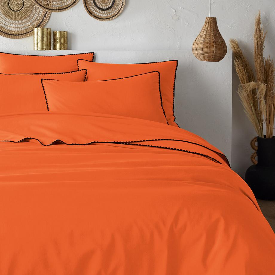 La Redoute Intérieurs Housse de couette Merida en coton prélavé  