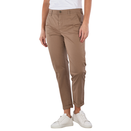 MAC Chino Turn Up Slim Fit Stripes Pantaloni  