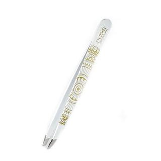 Rubis  Pinzette schräg, Mandala Sonne gold 