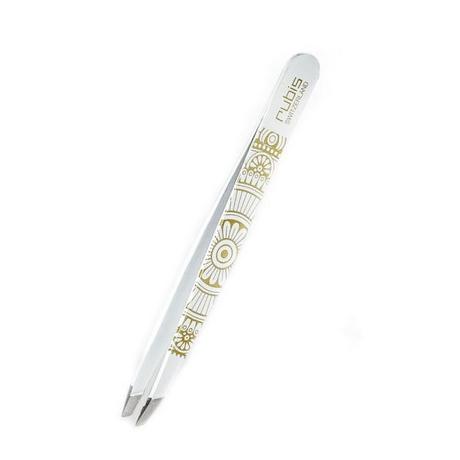 Rubis  Pinzette schräg, Mandala Sonne gold 