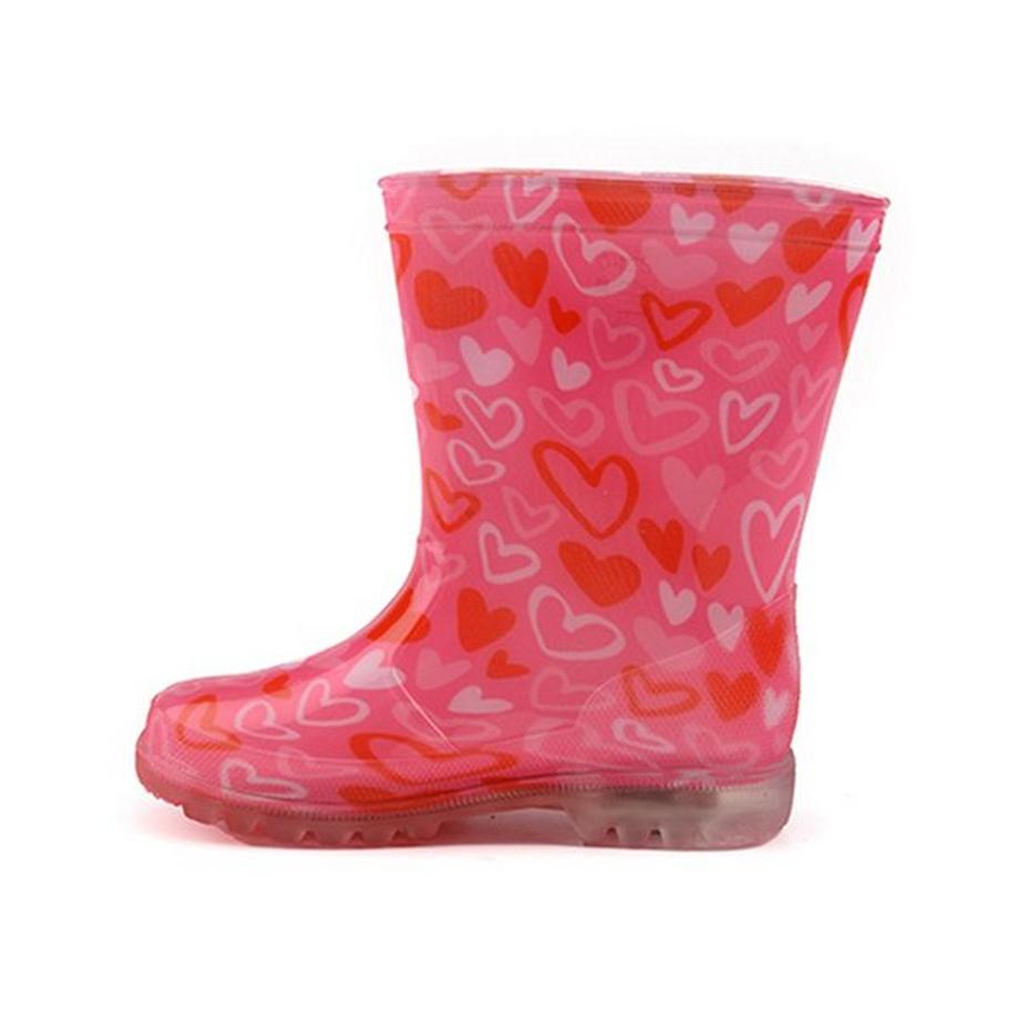 Be Only Rosalia Flash-30 Bottes de Pluie Imprimé Coeur  