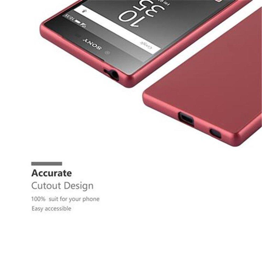 Cadorabo  Housse compatible avec Sony Xperia Z5 - Coque de protection en silicone TPU flexible 