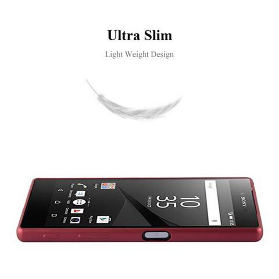 Cadorabo  Hülle für Sony Xperia Z5 TPU Silikon Matt 