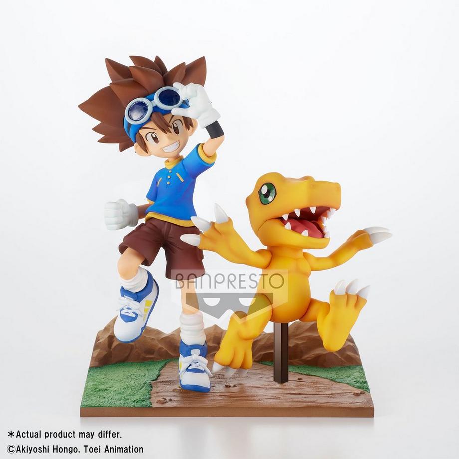 Banpresto  Statische Figur - DXF - Digimon - Taichi & Agumon 