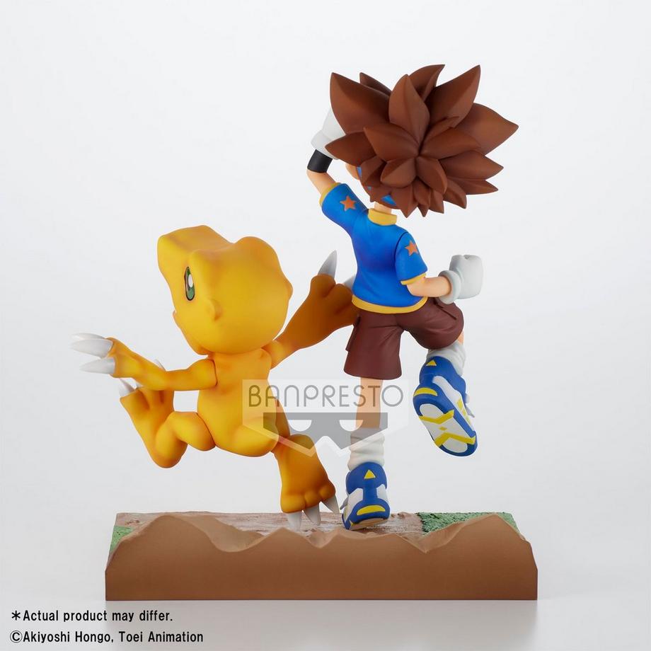 Banpresto  Statische Figur - DXF - Digimon - Taichi & Agumon 