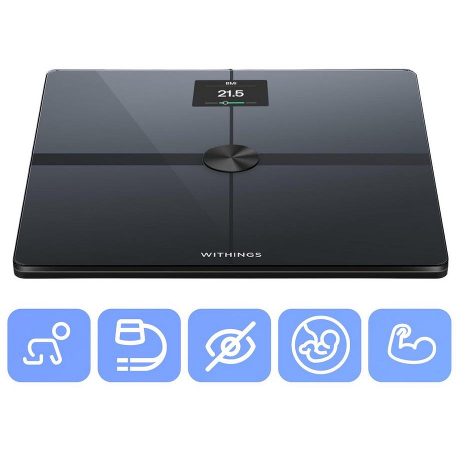 Withings Withings Body Smart Waage Schwarz  