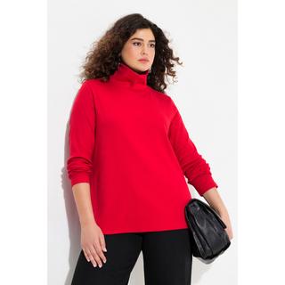 Ulla Popken  Shirt, Rollkragen, Classic, Langarm 