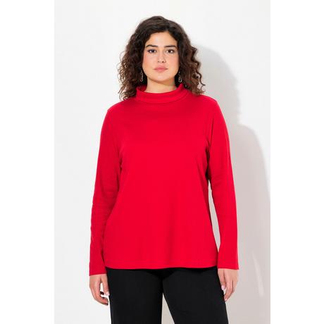 Ulla Popken  Shirt, Rollkragen, Classic, Langarm 