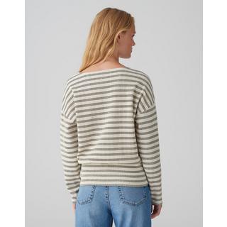 OPUS  Sweater Gieka stripe O-Form 