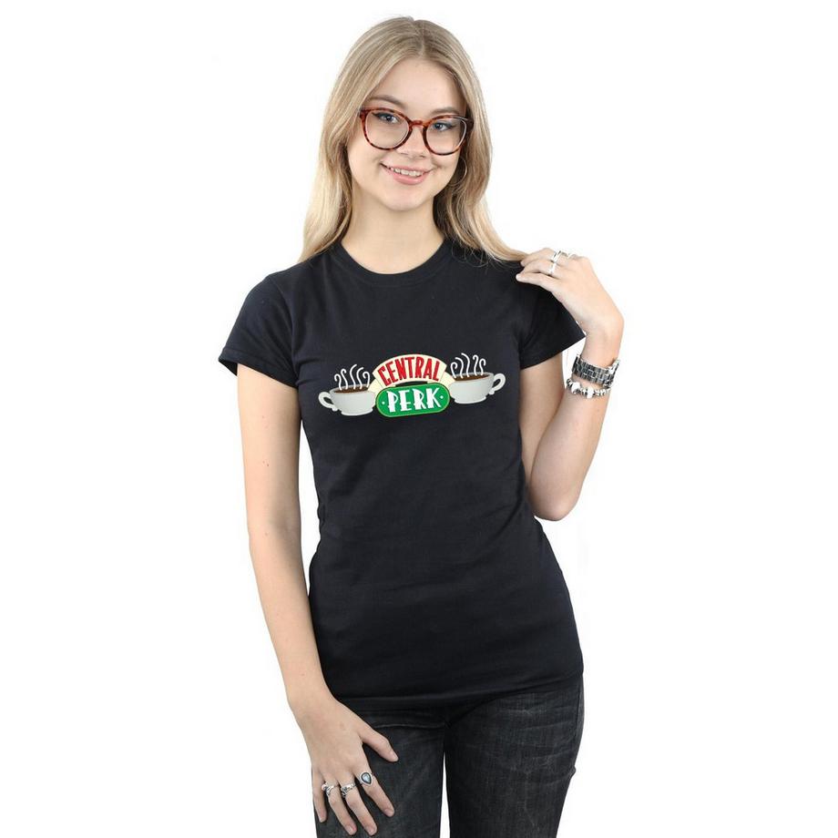 Friends Central Perk Logo Slim Fit T-Shirt  