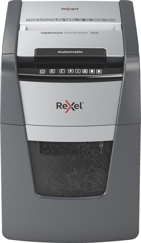 Rexel  REXEL Aktenvernichter Optimum AF+ 2020090XCH 90X, P-4, 20lt 