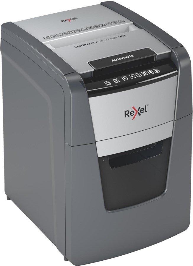 Rexel REXEL Aktenvernichter Optimum AF+ 2020090XCH 90X, P-4, 20lt  