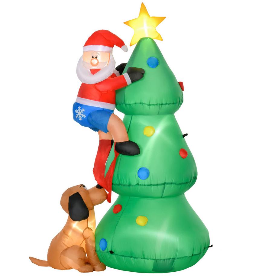 Aufblasbarer Weihnachtsbaum
