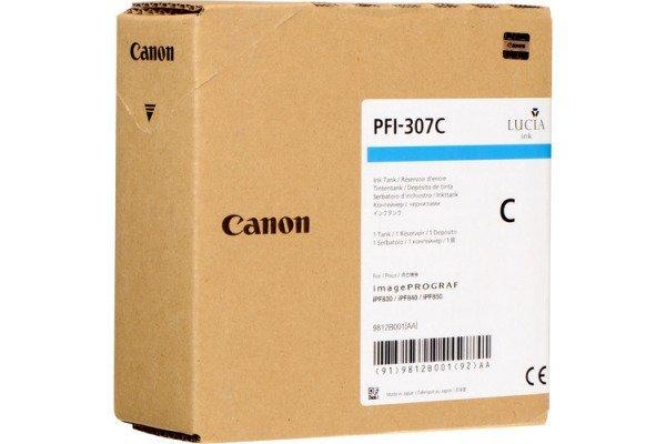 Canon  CANON Tintenpatrone cyan PFI307C iPF 830/840 330ml 