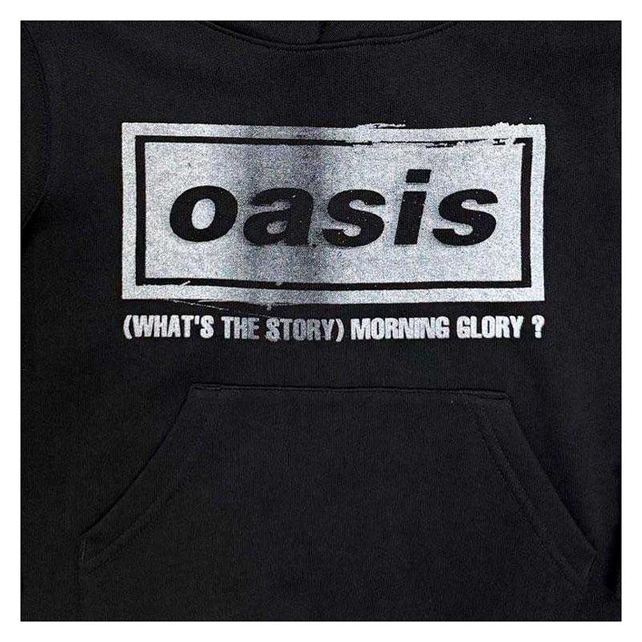 Oasis  Sweat À Capuche motif/style Logo Usé What´s The Story 