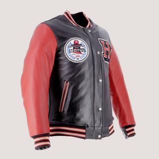 Helstons  motorrad-lederjacke helton tudent rag (motul) 