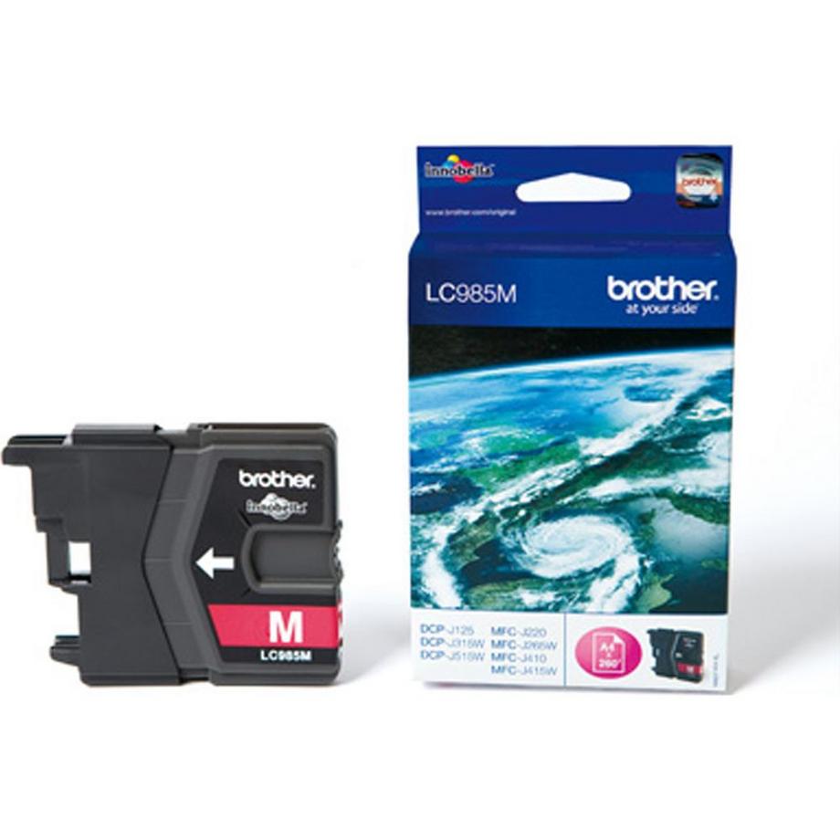 brother  BROTHER Tintenpatrone magenta LC-985M DCP-J315W 260 Seiten 