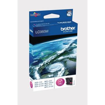 BROTHER Tintenpatrone magenta LC-985M DCP-J315W 260 Seiten