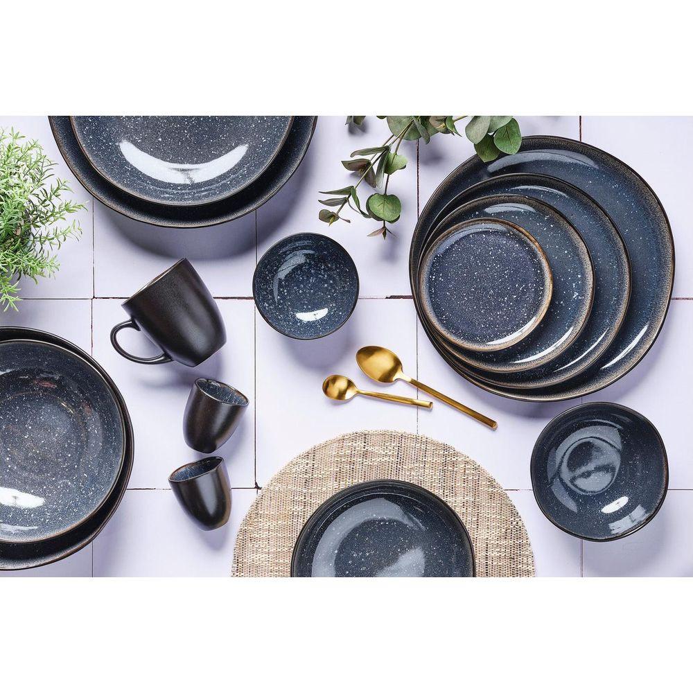 BJÖRN Set piatti IRIS - blu scuro  