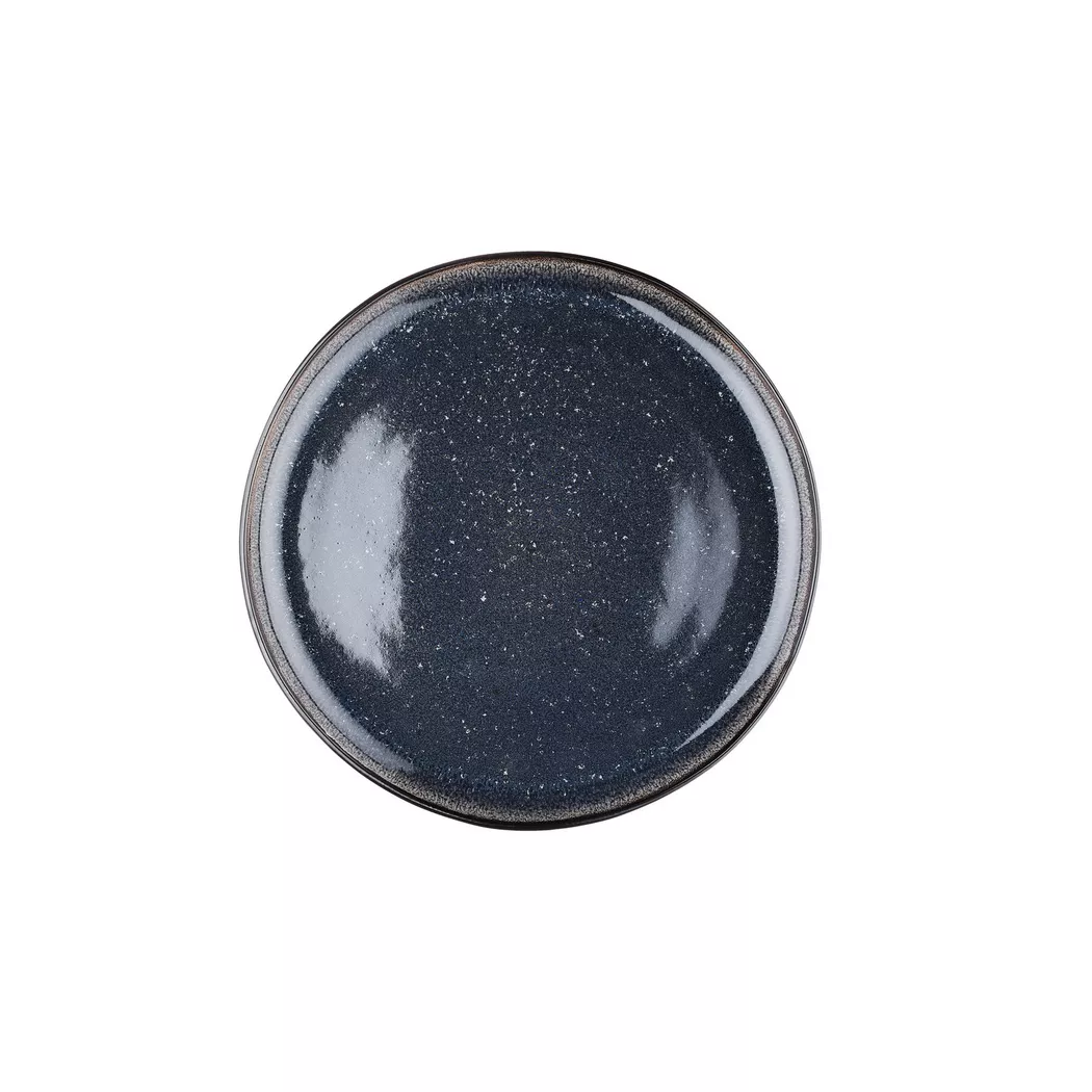 BJÖRN - Teller-Set IRIS - Dunkelblau, One Size, Blau Denim Dunkel