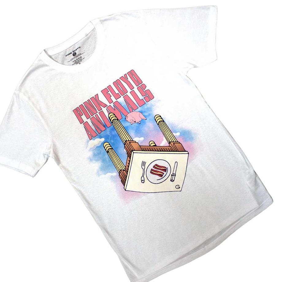 Pink Floyd Animals Bacon Table T-Shirt  