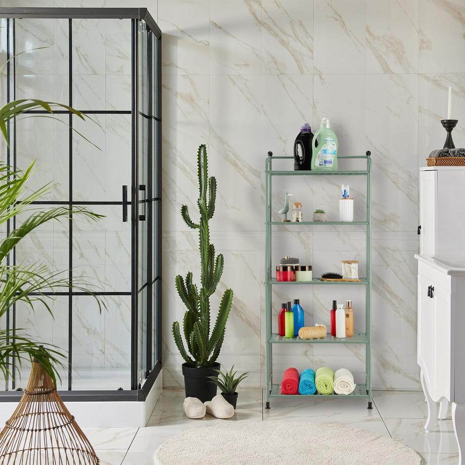 Northix Étagère sur pied avec 5 étagères  