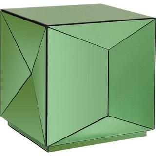 mutoni Table d&#039;appoint Shifra miroir vert  