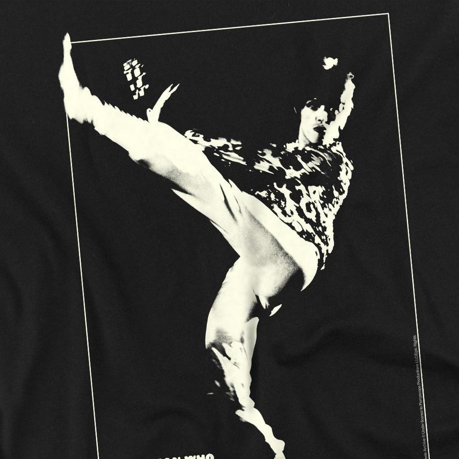 David Bowie The Man Who Sold The World Cover T-Shirt Maniche Lunghe  