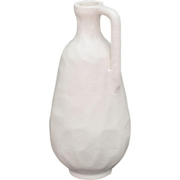 Deko Vase Hisar weiss 23