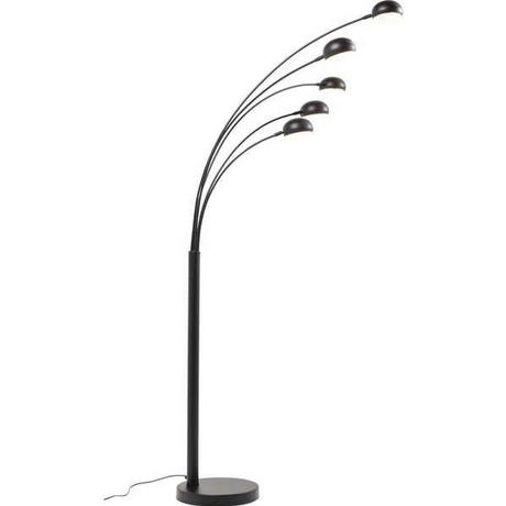 KARE Design Lampadaire Five Fingers noir mat  