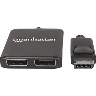 Manhattan  DisplayPort sur 2 ports répartiteur displayport hub usb avec MST 