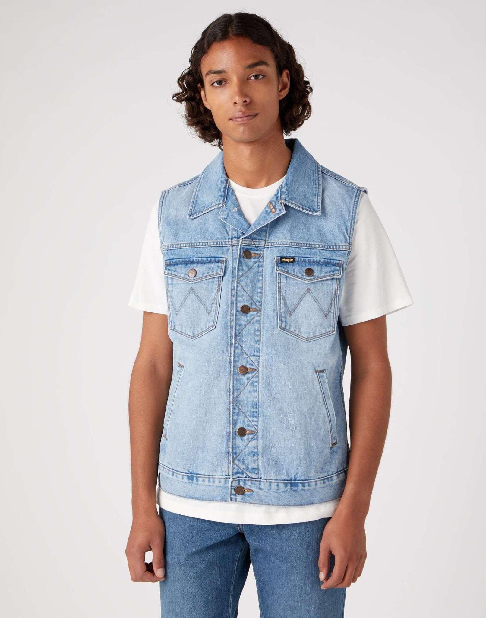 Wrangler Denim Vest Regular Fit  