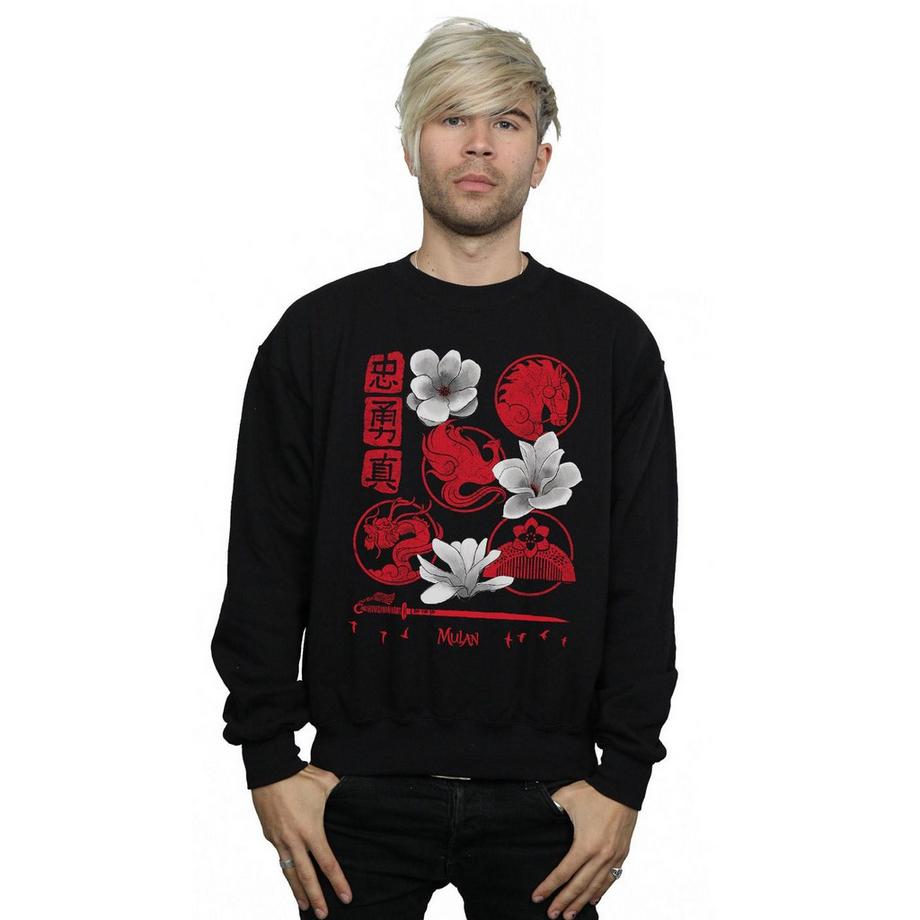 Disney Mulan Sweatshirt Imprimé Graphique  