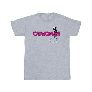 DC COMICS  Tshirt BATMAN CATWOMAN LOGO 